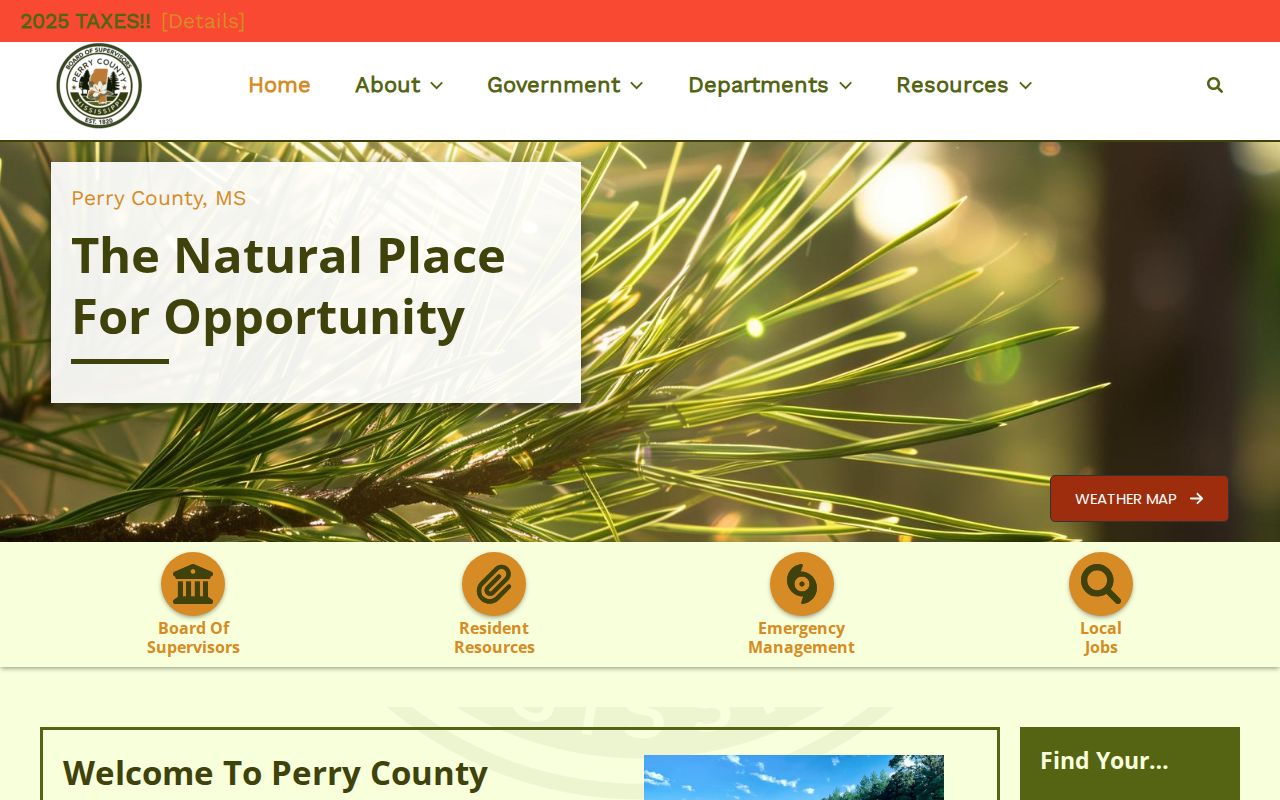 Perry County court docket courthouse county government page